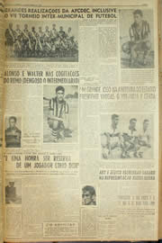 Página do jornal Unitário de fevereiro de 1959