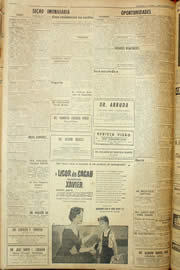 Página do jornal Unitário de fevereiro de 1959