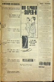Página do jornal Unitário de fevereiro de 1959