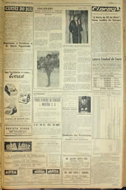 Página do jornal Unitário de fevereiro de 1959