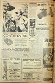Página do jornal Unitário de fevereiro de 1959