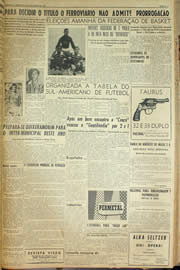 Página do jornal Unitário de fevereiro de 1959