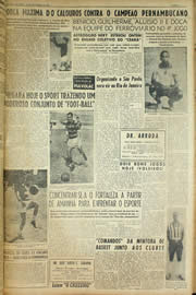Página do jornal Unitário de fevereiro de 1959