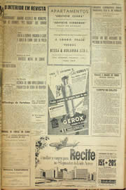 Página do jornal Unitário de fevereiro de 1959