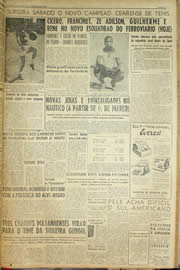 Página do jornal Unitário de fevereiro de 1959