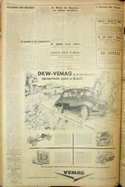 Página do jornal Unitário de março de 1959