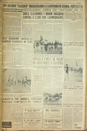 Página do jornal Unitário de março de 1959