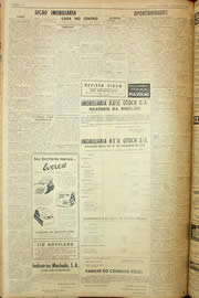 Página do jornal Unitário de março de 1959