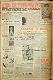 Página do jornal Unitário de março de 1959