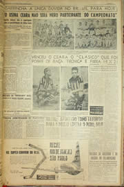 Página do jornal Unitário de março de 1959
