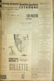 Página do jornal Unitário de março de 1959