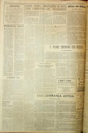 Página do jornal Unitário de março de 1959