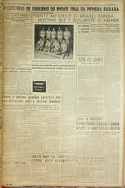 Página do jornal Unitário de março de 1959