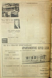 Página do jornal Unitário de março de 1959
