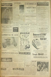 Página do jornal Unitário de março de 1959
