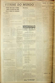 Página do jornal Unitário de março de 1959
