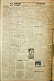 Página do jornal Unitário de março de 1959