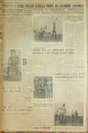 Página do jornal Unitário de março de 1959