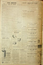 Página do jornal Unitário de março de 1959
