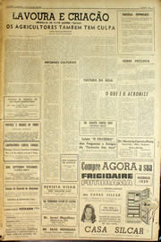 Página do jornal Unitário de outubro de 1959