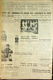 Página do jornal Unitário de outubro de 1959