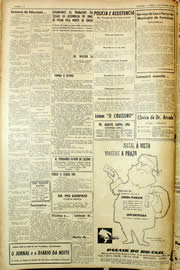 Página do jornal Unitário de outubro de 1959