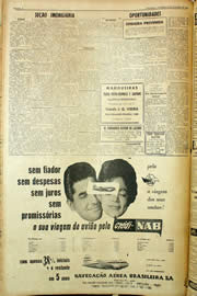 Página do jornal Unitário de outubro de 1959