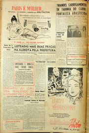 Página do jornal Unitário de outubro de 1959