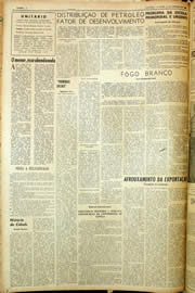 Página do jornal Unitário de outubro de 1959