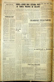 Página do jornal Unitário de outubro de 1959