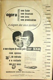 Página do jornal Unitário de outubro de 1959
