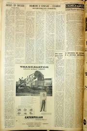 Página do jornal Unitário de outubro de 1959