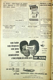 Página do jornal Unitário de outubro de 1959