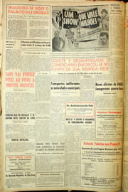 Página do jornal Unitário de novembro de 1959