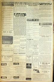 Página do jornal Unitário de novembro de 1959