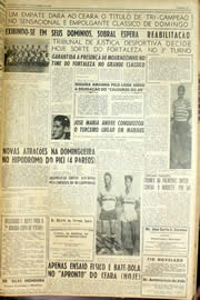 Página do jornal Unitário de novembro de 1959
