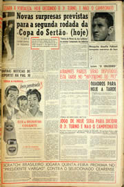 Página do jornal Unitário de novembro de 1959
