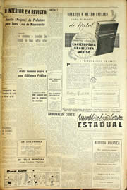 Página do jornal Unitário de novembro de 1959