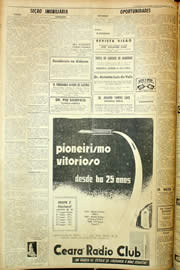 Página do jornal Unitário de novembro de 1959
