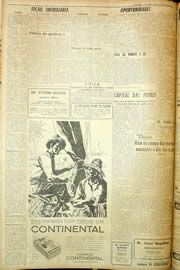 Página do jornal Unitário de novembro de 1959