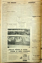 Página do jornal Unitário de novembro de 1959