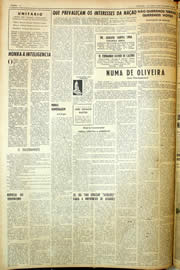Página do jornal Unitário de novembro de 1959