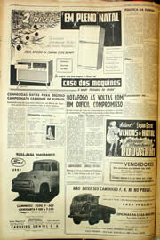 Página do jornal Unitário de novembro de 1959