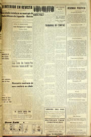 Página do jornal Unitário de novembro de 1959