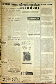 Página do jornal Unitário de novembro de 1959