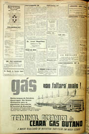 Página do jornal Unitário de novembro de 1959