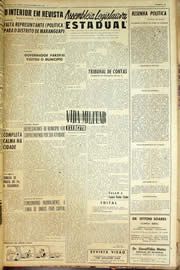 Página do jornal Unitário de novembro de 1959