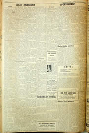Página do jornal Unitário de novembro de 1959