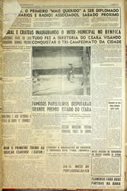 Página do jornal Unitário de dezembro de 1959