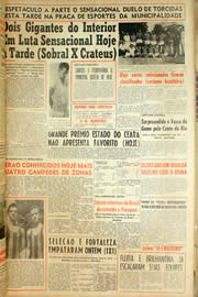 Página do jornal Unitário de dezembro de 1959